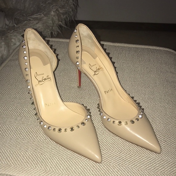 Christian Louboutin Shoes - Christian Louboutin Beige Irishell 85